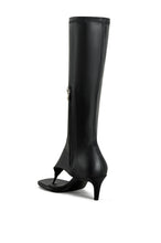 Load image into Gallery viewer, Desire - Black Stiletto Heel Sandal
