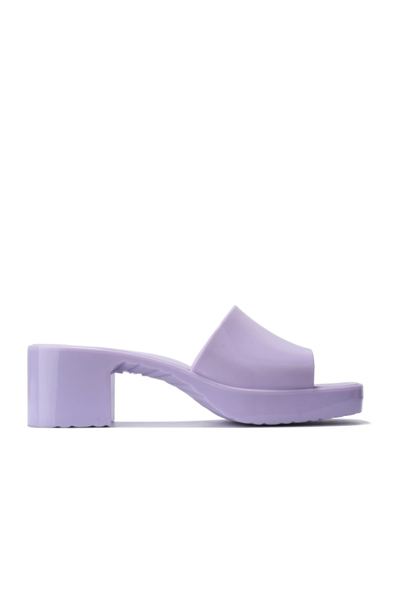 Zanne - Lavender Sandal Chuncky Heel