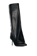 Load image into Gallery viewer, Crazy Couture - Black Heel Pointed Toe Boot
