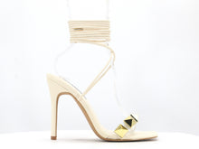 Load image into Gallery viewer, Colada - Off White Strappy Heels
