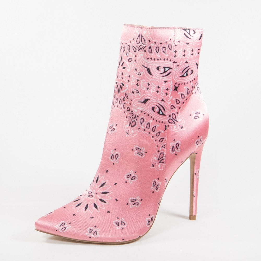 Bandanna - Pink Bootie